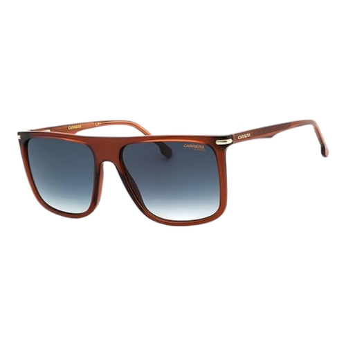 Carrera Mens Sunglasses 278/S 009Q 9K Brown Frame Green Gradient 58mm Rectangle