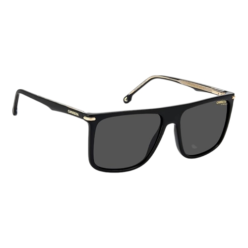 Carrera Men’s Sunglasses 278/S 2M2/IR Black Frame Grey Lens 58mm Gold Detail