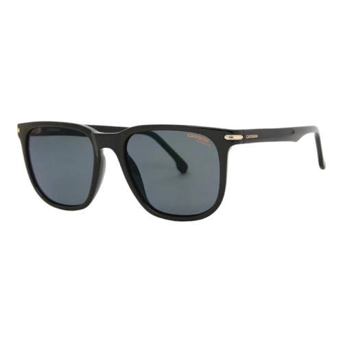 Carrera Unisex 300/S 807/Q3 Black Frame Green Lens 54mm Square Full Rim Shape