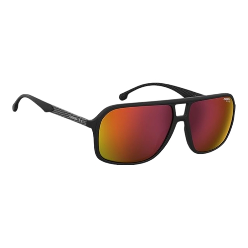 Carrera Men’s 8035/S Matte Black Frame Red Lens 61mm Navigator Full Rim Shape