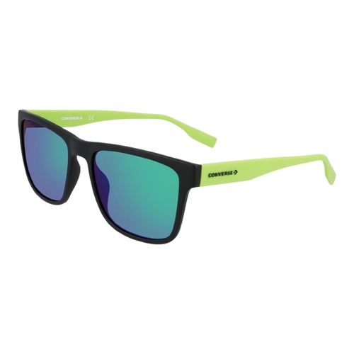 Converse CV508S Malden Unisex Sunglasses Black Green Frame Blue Mirror Lens
