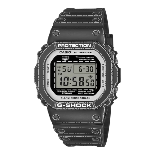 Casio G-SHOCK DW-5600RGM-1 Mens Black Origami Digital Shock Resist Watch Timer