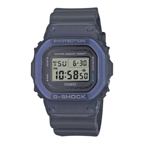 Casio G-SHOCK DW-5600RS-8 Mens Blue Rose Seasonal Digital Shock Watch Timer