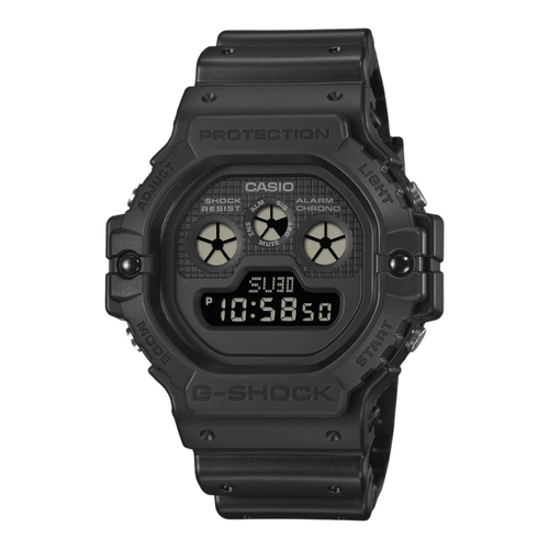 Casio G-SHOCK DW-5900UBB-1 Mens All Black Matte Digital LED 10 Year Shock Watch