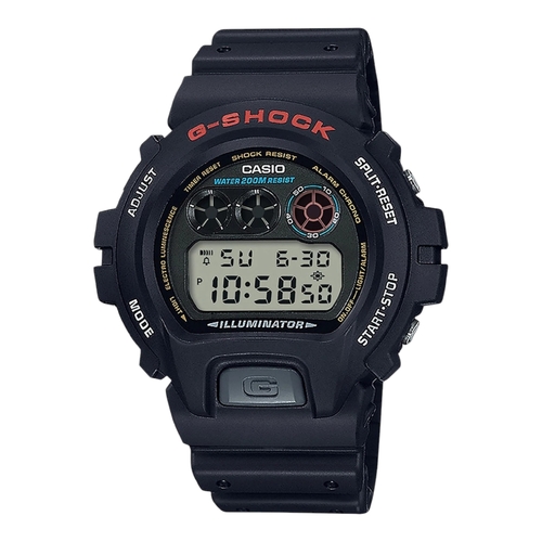 Casio G Shock DW-6900U-1 Mens Watch Black Digital 200M Resin Shock
