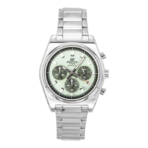 Casio Edifice EFB-730D-3A Mens Chronograph Green Dial Watch