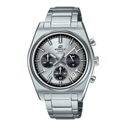 Casio Edifice EFB-730D-7A Mens Chronograph Silver Dial Watch