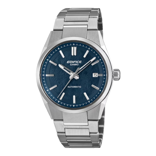 Casio Edifice EFK-110D-2A Mens Blue Dial Automatic Sapphire Stainless Watch
