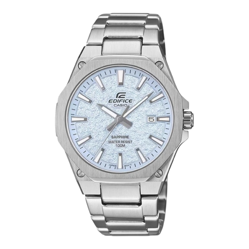 Casio EFR-S108DE-2 Mens Watch Edifice Blue Dial Stainless Steel Sapphire