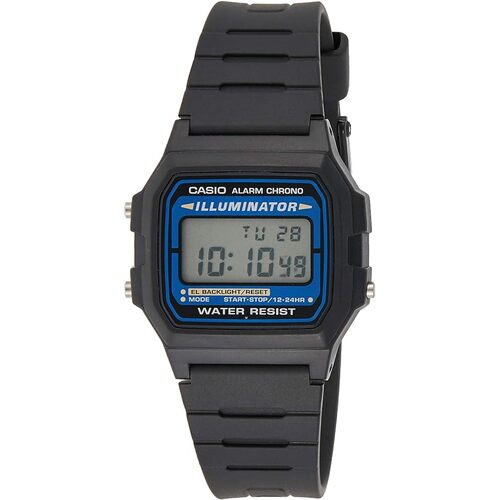 Casio Men&#39;s Quartz Illuminator Alarm Chronograph Digital 35mm Watch F105W-1A AU Stock