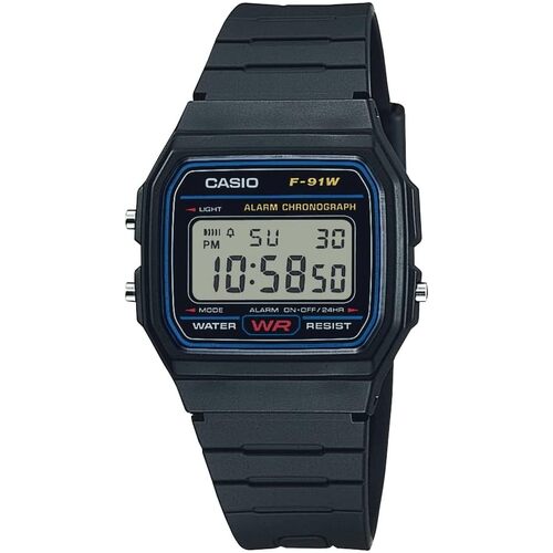 Casio F91W-1 Classic Resin Strap Digital Sport Watch Unisex AU Stock