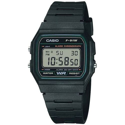 Casio Digital Classic Sports Chronograph Alarm Stopwatch F-91W-3DG Men&#39;s Watch 