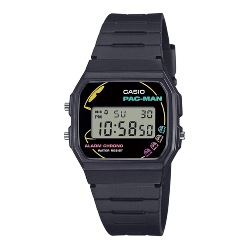 Casio F-91WPC-1A Mens Watch Pac Man Limited Edition Digital Resin Band
