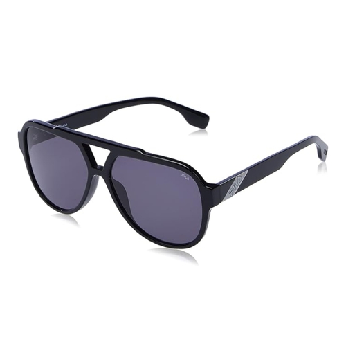 FILA SFI459-0700 Mens Sunglasses Shiny Black Frame Aviator UV400 59mm