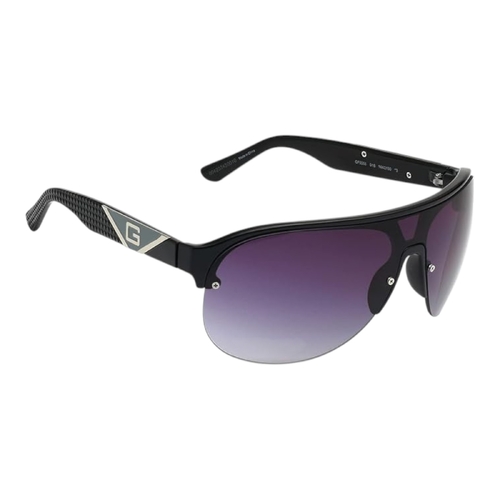 Guess GF5066 Womens Sunglasses Shiny Black Grey Gradient Lens UV400 Designer