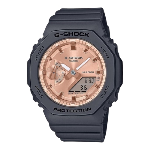 Casio G-Shock GMA-S2100MD-1ADR Unisex Black Rose Gold Analogue Digital Watch 200M
