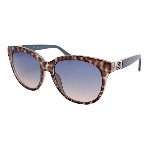 Guess GU7850 92W Womens Tortoise Frame Smoke Gradient Oval Sunglasses 56mm