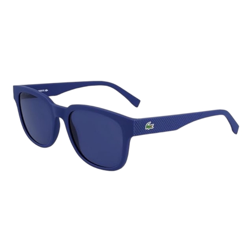 Lacoste L987S 401 53 Mens Sunglasses Matte Blue Frame Blue Lens 53mm