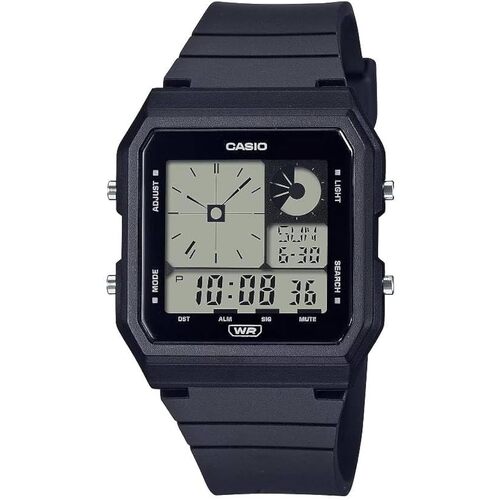 Casio LF20W-1A Chronograph Unisex Watch Resin Band 5 Alarms Illuminator World AU