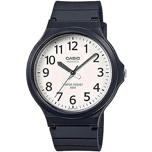 CASIO Men&#39;s MW-240-7B Genuine Black Casual Watch Analogue Classic AU Stock 