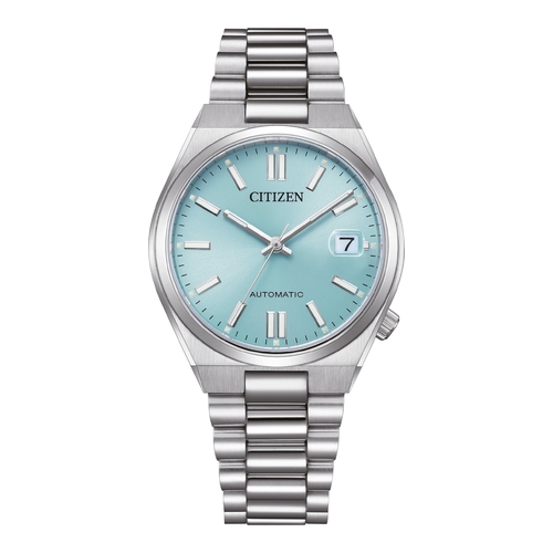 Citizen NJ0200-50L Womens Watch Tsuyosa 37mm Automatic Ice Blue Dial Silver Band