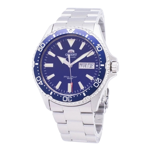 ORIENT RA AA0002L39B Kamasu Mako III Men&#39;s 200m Automatic Watch Blue Dial