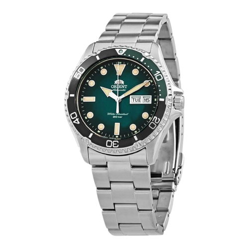 Orient RA-AA0811E19B Mens Diver Automatic Green Gradient Dial Sapphire 200M WR