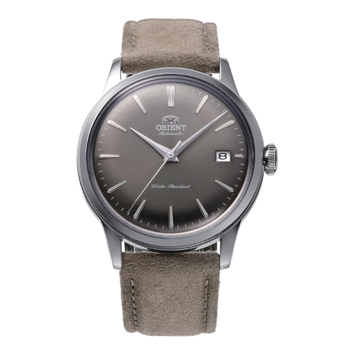 Orient RA-AC0M01N30B Men’s Automatic Watch 38mm Iron Grey Dial Leather Strap