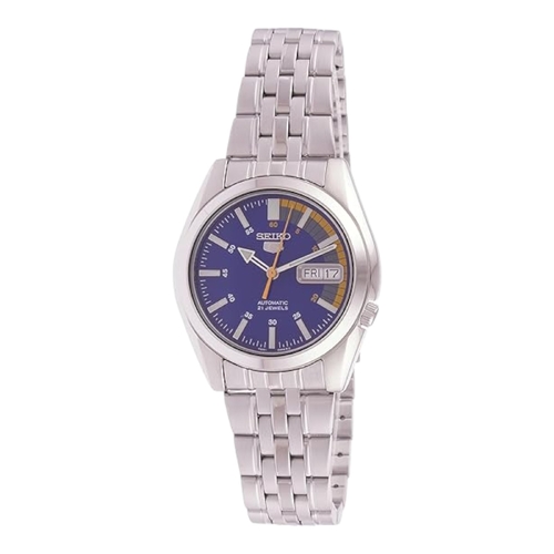 Seiko 5 SNK371K1 Automatic Blue Dial Silver Stainless Steel Men’s Watch