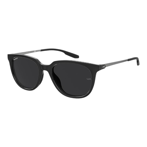 Under Armour UA Circuit 807 Womens Sunglasses Black Frame Grey Lens 54mm