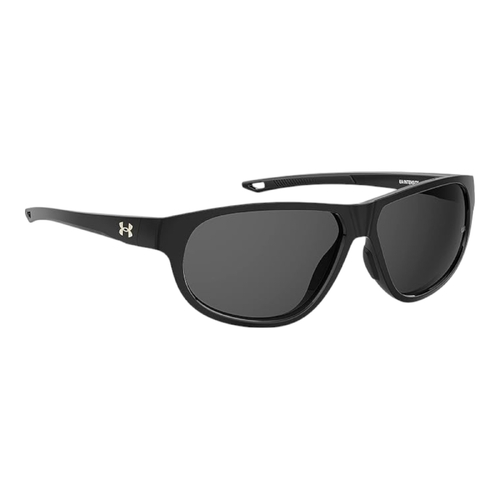 Under Armour Womens UA INTENSITY Sunglasses 59mm Black Frame Grey Lens