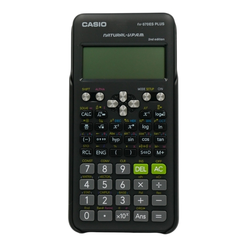 Casio FX-570ES Plus 2nd Gen Scientific Calculator 417 Functions Non-Programmable