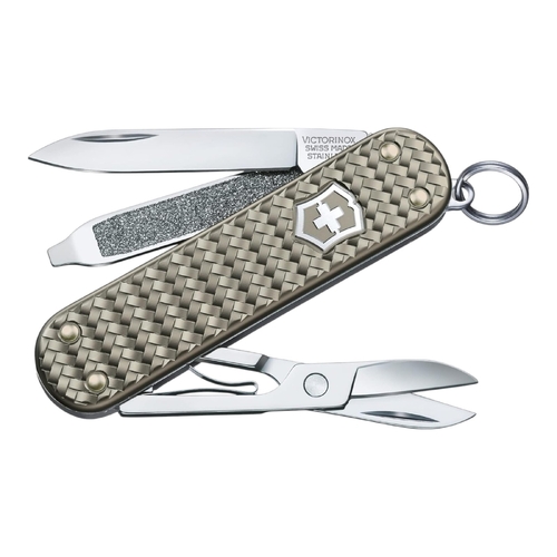 Victorinox Classic SD Alox Infinite Grey Swiss Army Knife 58mm 5 Function Tool