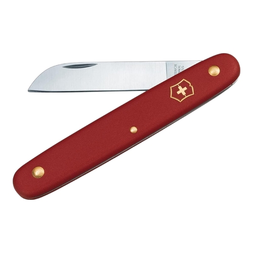 Victorinox 3.905 Floral Knife with Straight Blade Red, 55 Mm 3.9050