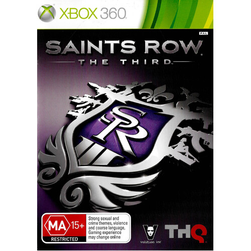 Saints Row The Third Xbox 360 Pre-owned Game: Disc Like New