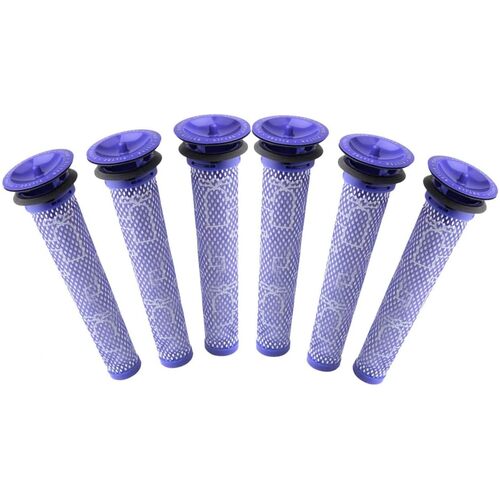 6 x Filters for DYSON V6, V7, V8, DC58, DC59, DC61, DC62 stick vacuum Cleaner