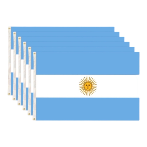 6 x Argentina Flag Large 90 x 150 cm National Pride Wear Proudly Events Home