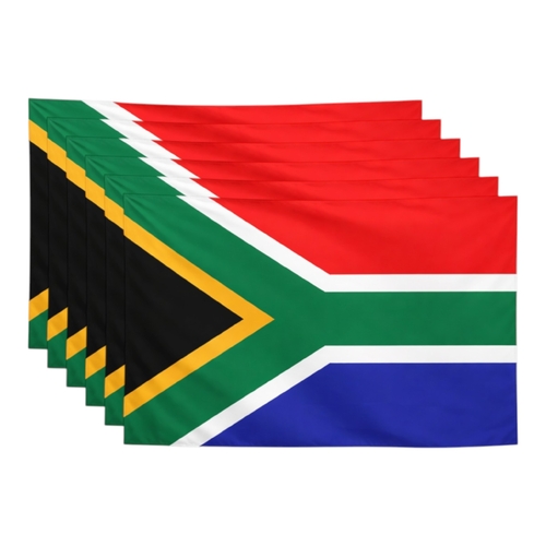6 x South Africa Flag Large 90 x 150 cm National Pride Wear Proudly Events Home