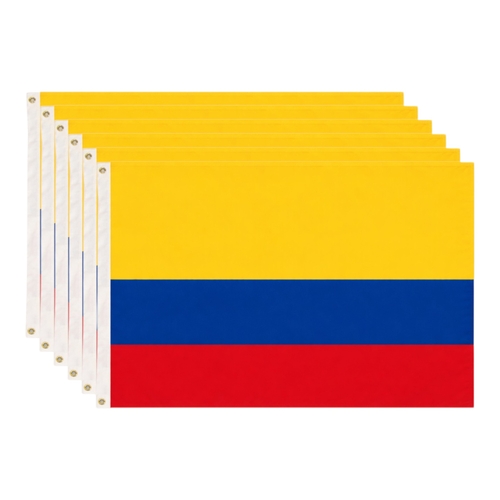 6 x Colombia Flag Large 90x150 cm National Pride Wear Proudly Events Home Garden