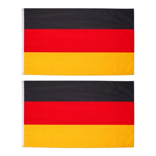 2x Germany Flag Large 90 x 150 cm National Pride Wear Proudly Events Home Garden