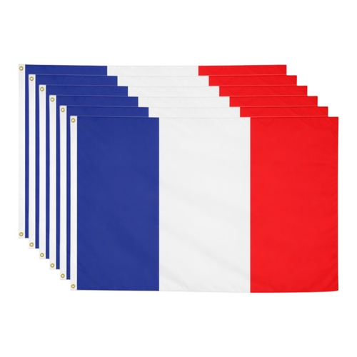 6 x France Flag Large 90 x 150 cm French National Pride Wear Proudly Events Home