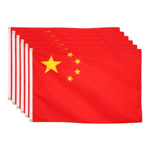 6 x China Flag Large 90 x 150 cm Chinese National Pride Wear Proudly Events Home