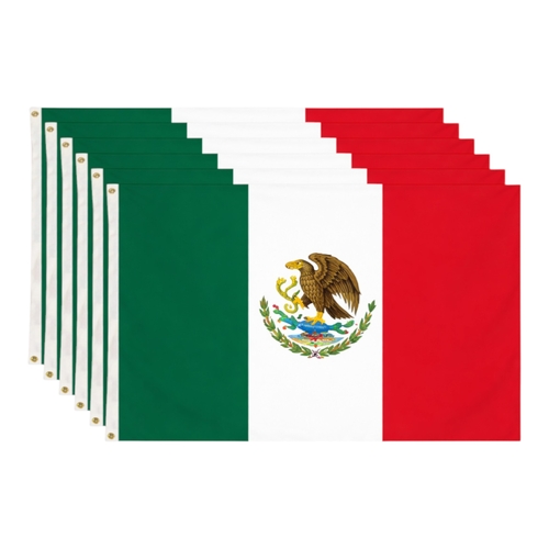 6 x Mexico Flag Large 90 x 150 cm Mexican National Pride Wear Proudly Events
