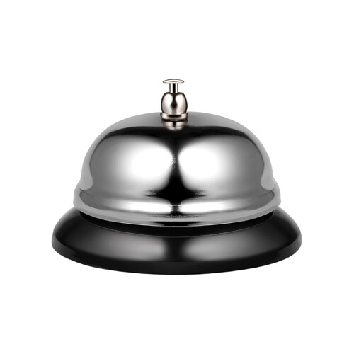 Call Bell Chrome Plated Desk Service Reception Counter Shop Restaurant