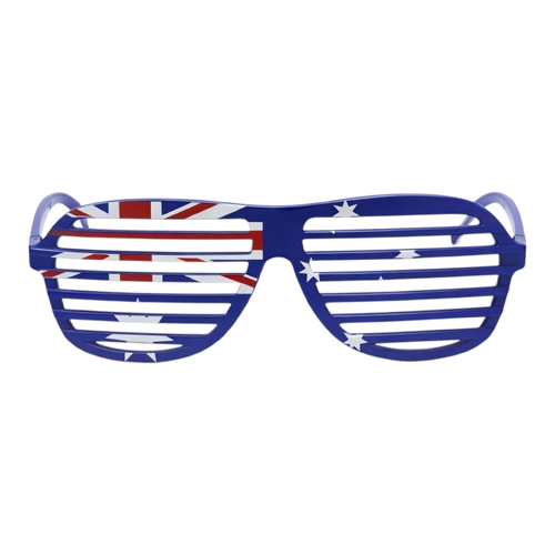 Australia Flag Novelty Glasses Party Festival Costume Shutter Shades