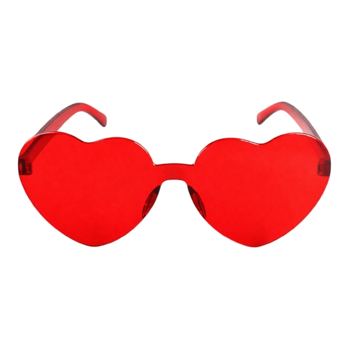 Red Heart Glasses Novelty Party Glasses Festival Costume Fancy Dress