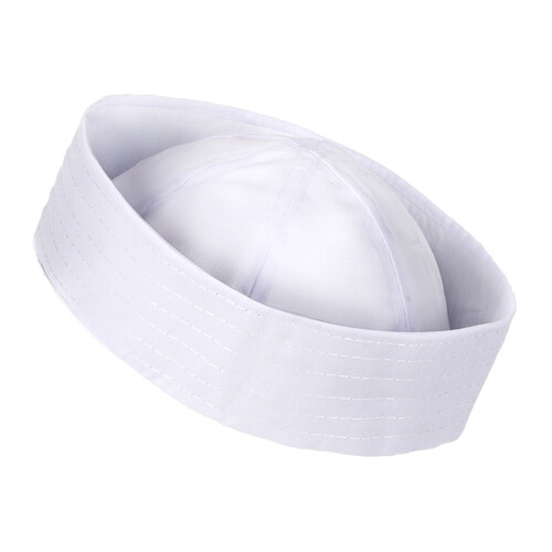 Sailor White Gob Hat Unisex Doughboy Gilligan Seaman Captain Costume Hens Party