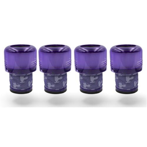 4 Pack Hepa Filter for All Dyson V11 SV14, SV15, SV17, SV28 Stick Vacuum Replacement