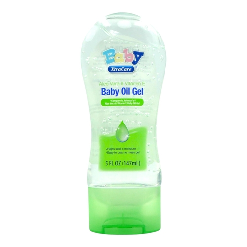 XtraCare Baby Oil Gel 147ml with Aloe Vera and Vitamin E for Dry Skin Care