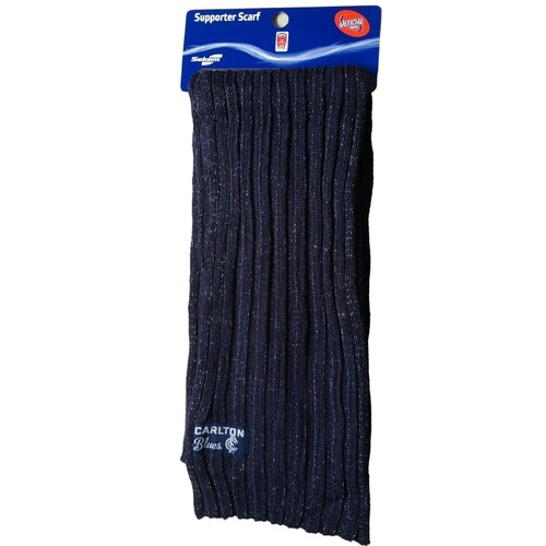 AFL Carlton Blues Marble Knit Scarf Official AFL Brand New AU